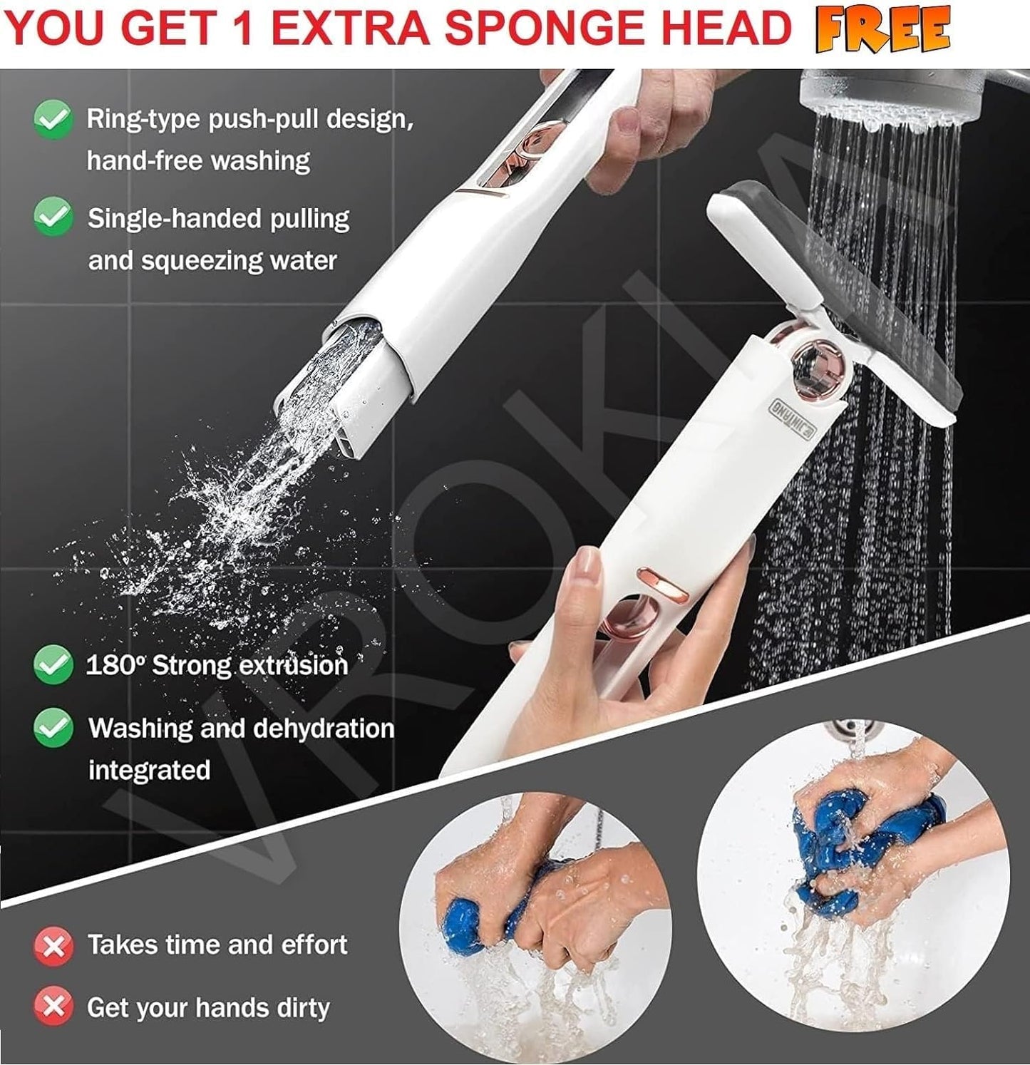 Portable Mini Mop Tools