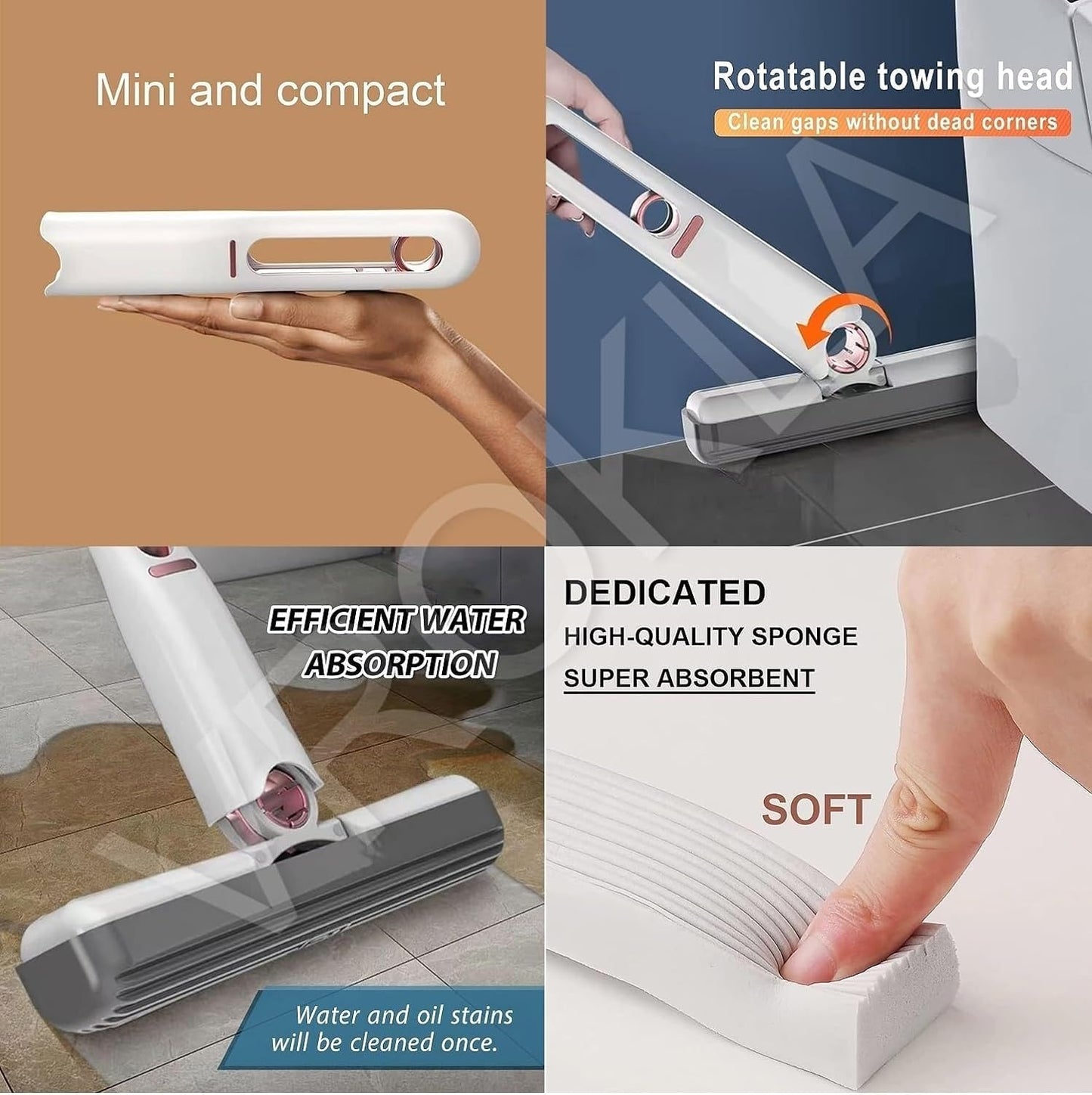 Portable Mini Mop Tools